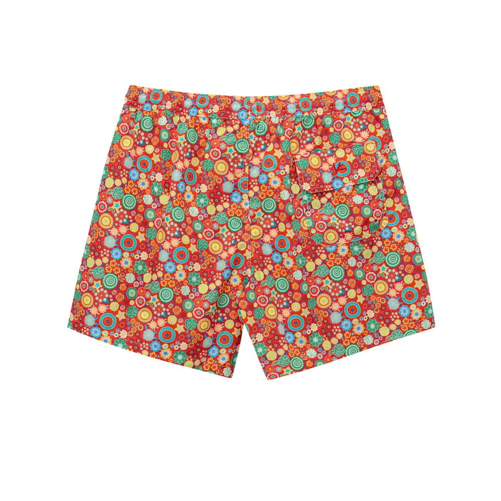 Isaia Red Polyester Swimwear