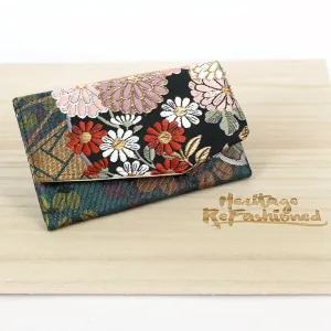 Japanese Kimono Card Holder | Upcycled from vintage textiles