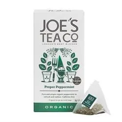 Joes Tea Company | Proper Peppermint - 15 biodegradable pyramid bags | 15bag
