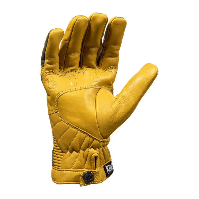 JOHN DOE GLOVES DURANGO YELLOW/OLIVE. CE godkjente hansker.