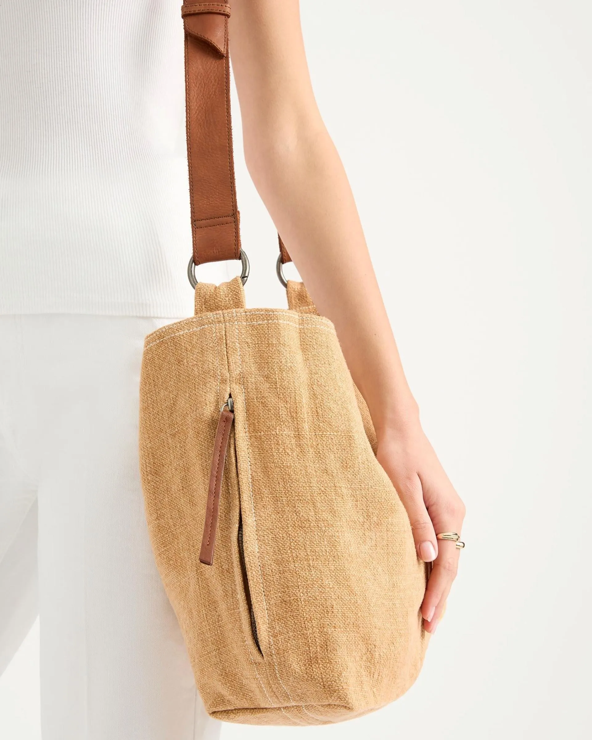 JUJU & CO Baby Jute Bag - Terracotta