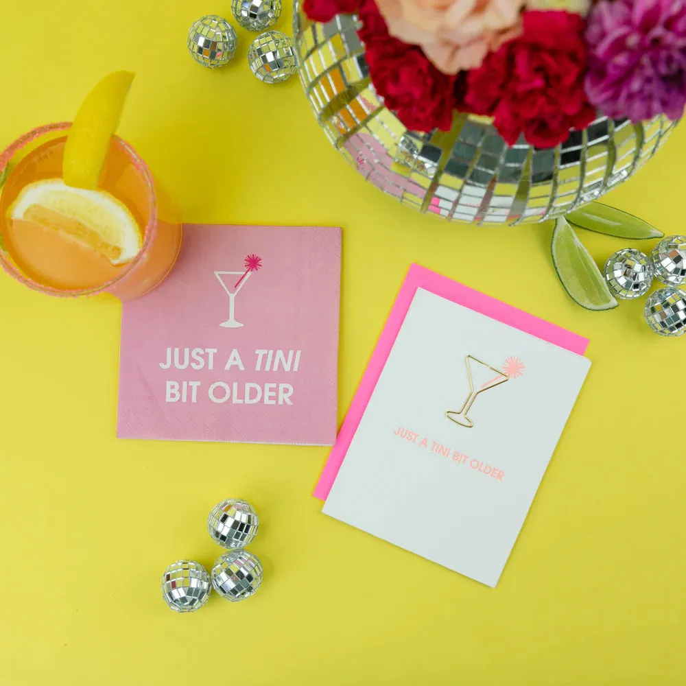 Just A Tini Bit Older Paper Clip Card