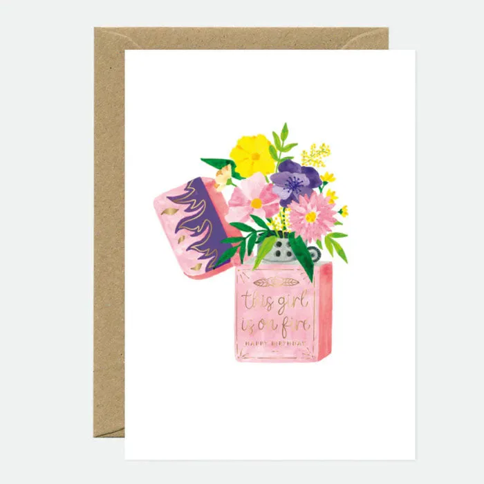 Karte «Flower Lighter» von All the ways to say