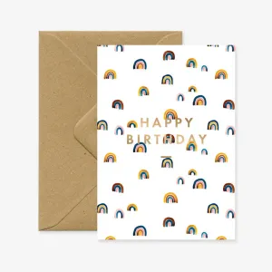 Karte «Rainbows Happy Birthday» von All the ways to say