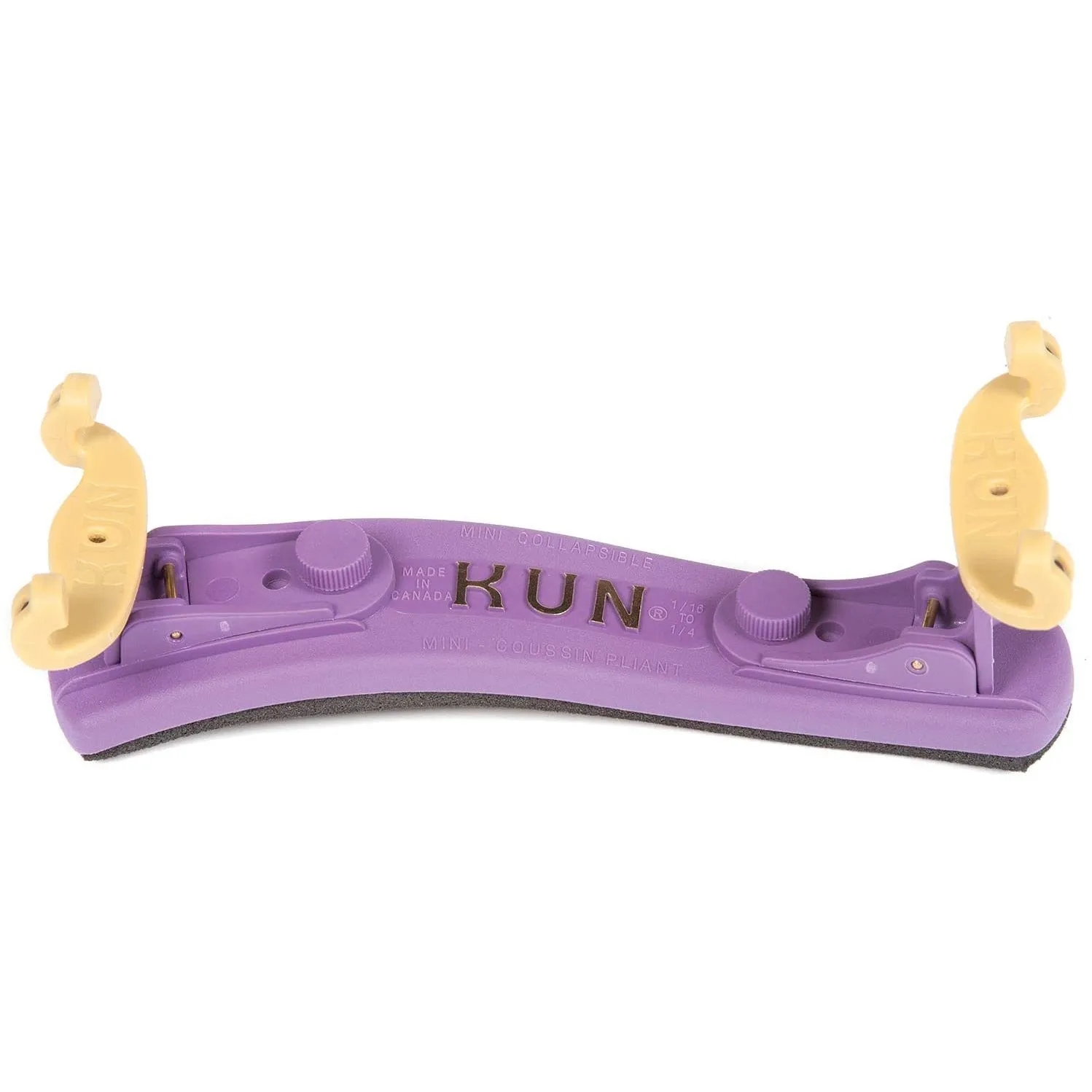 Kun MINI Collapsible Violin Shoulder Rest (1/4 to 1/16)