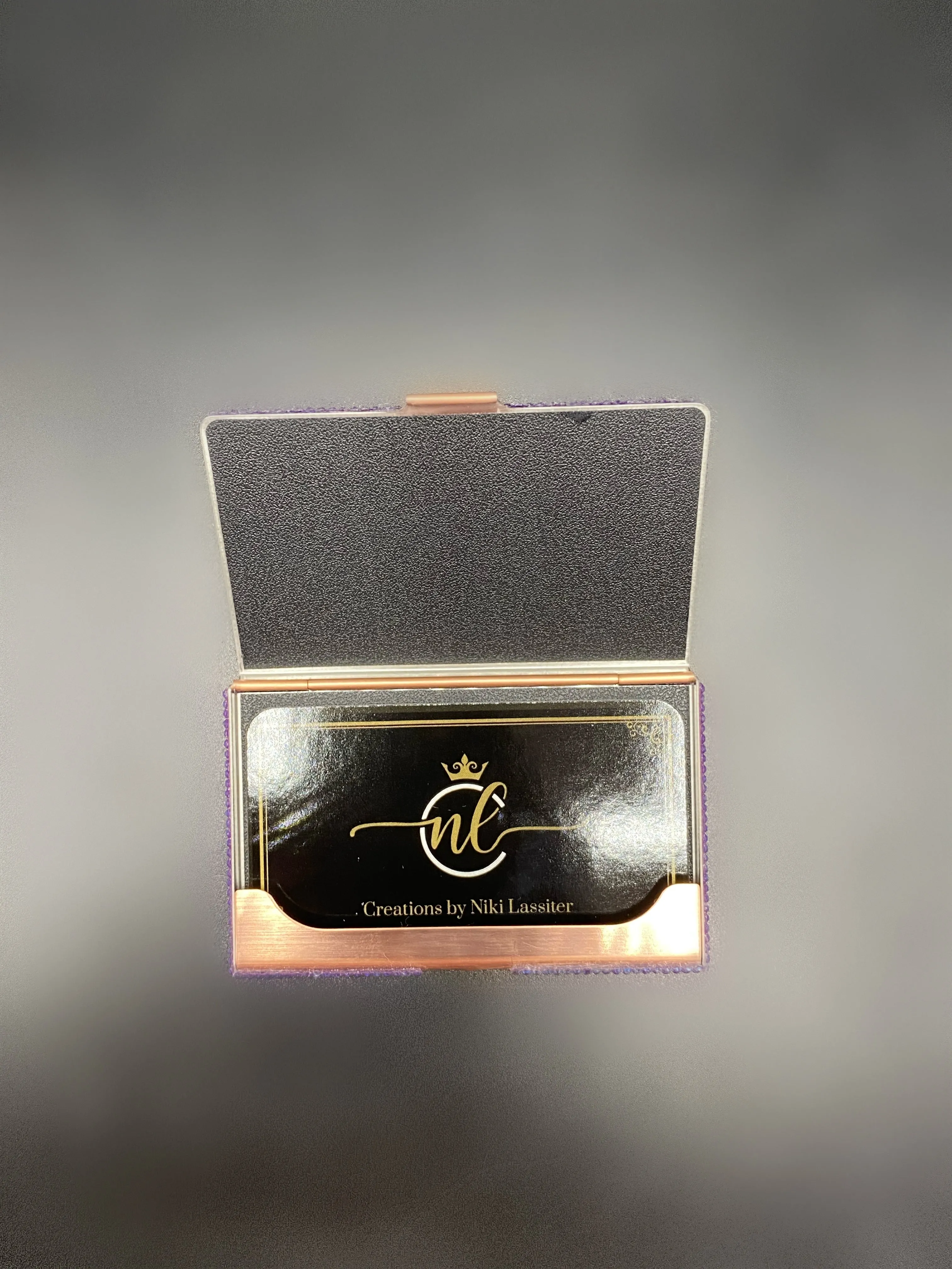 Lavender Card Holder