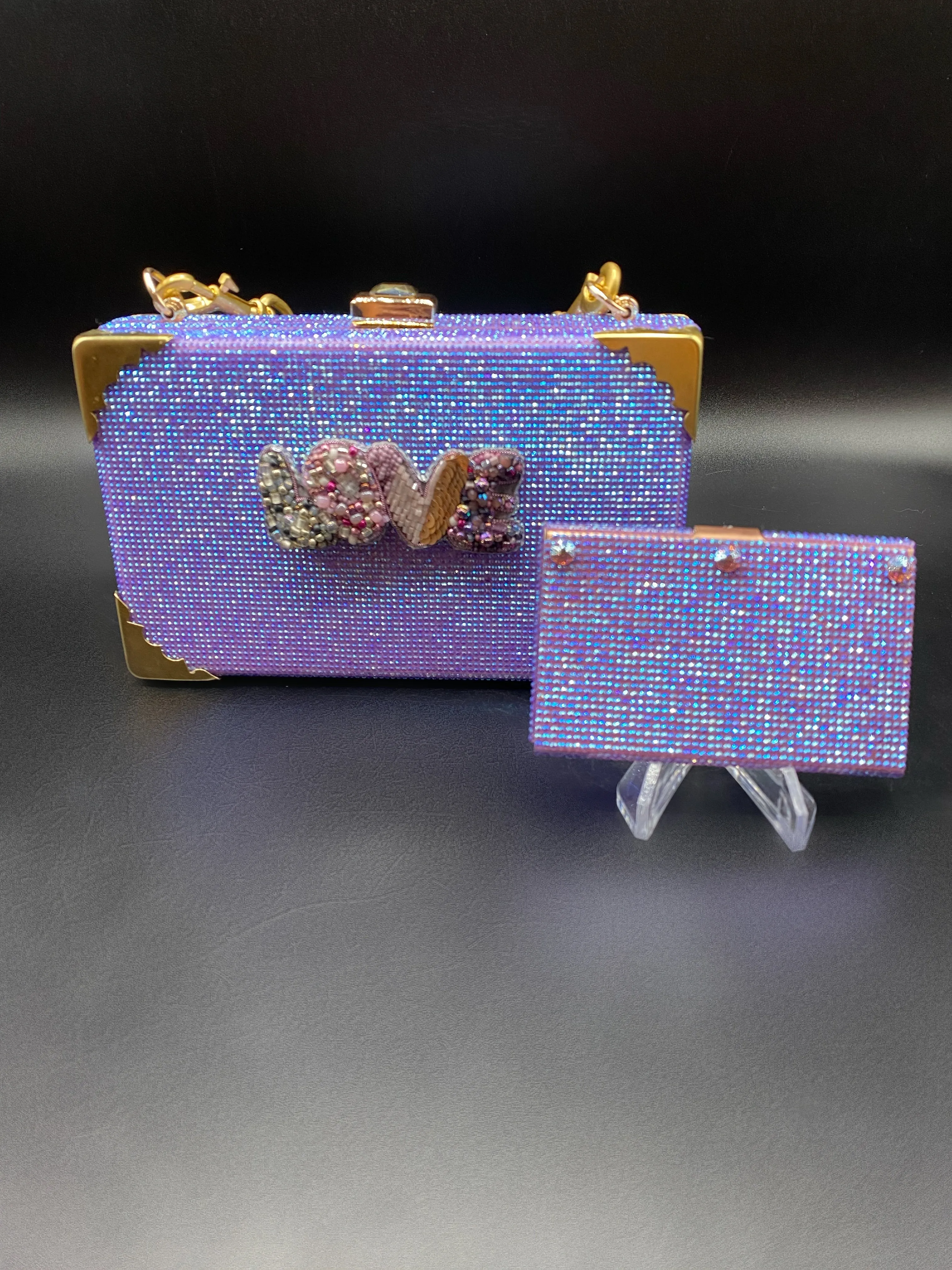 Lavender Card Holder