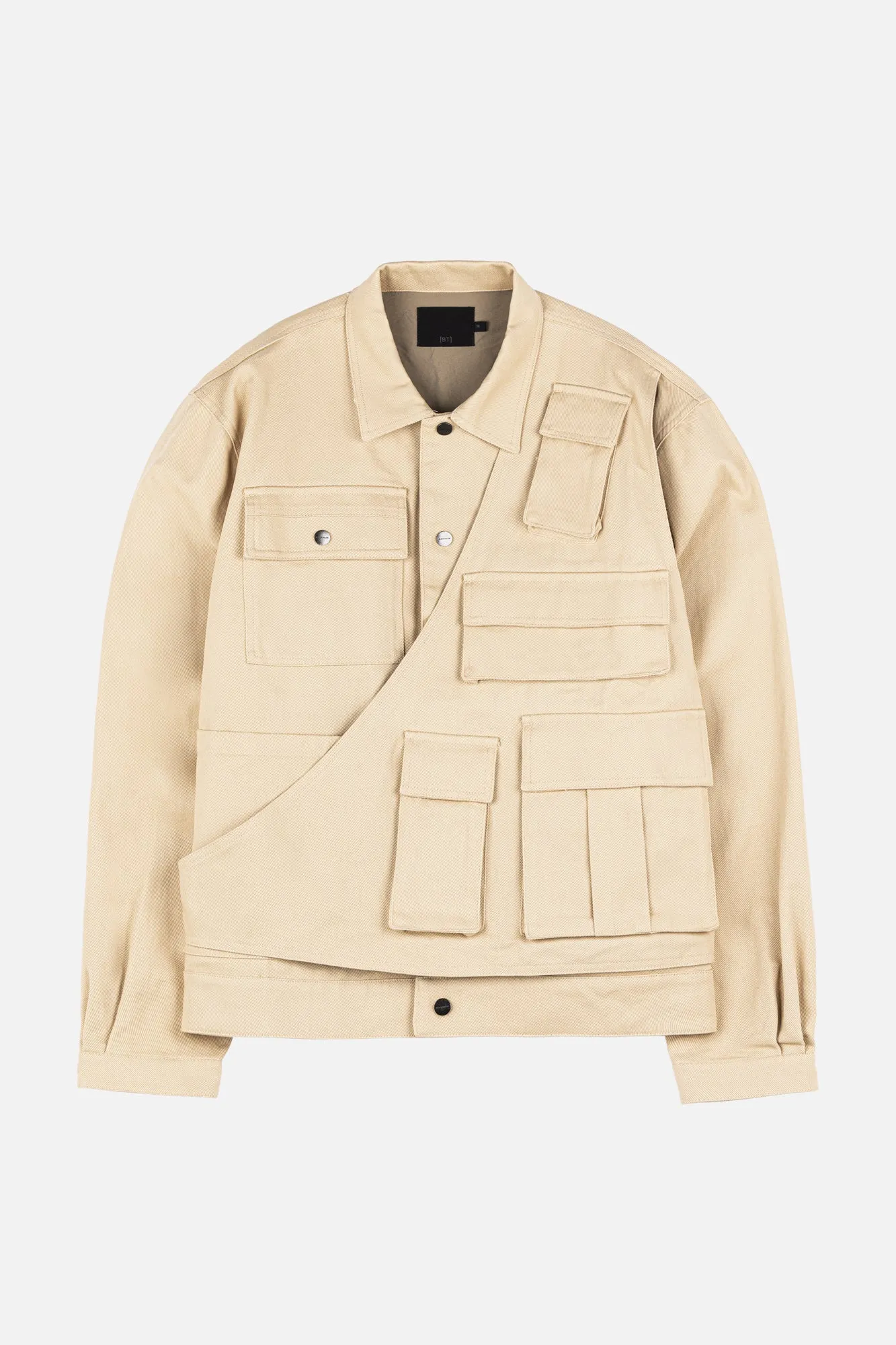 LAYERED UTILITY SHIRT EARTH