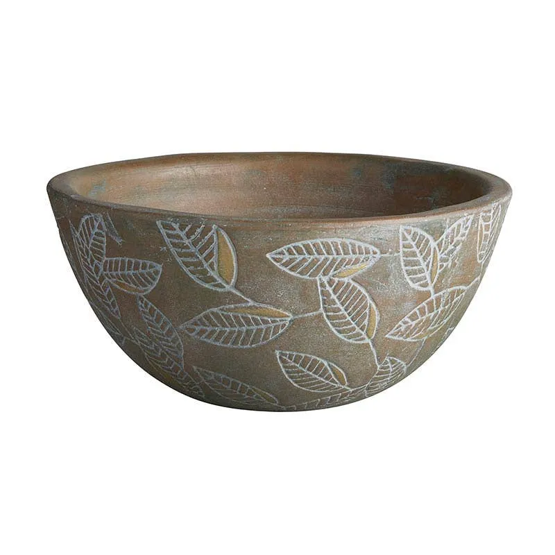 Leaf Embossed Bowl