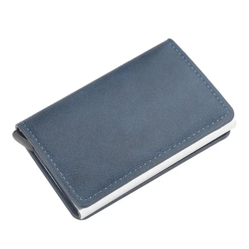 Leather Card Holder & Money Clip