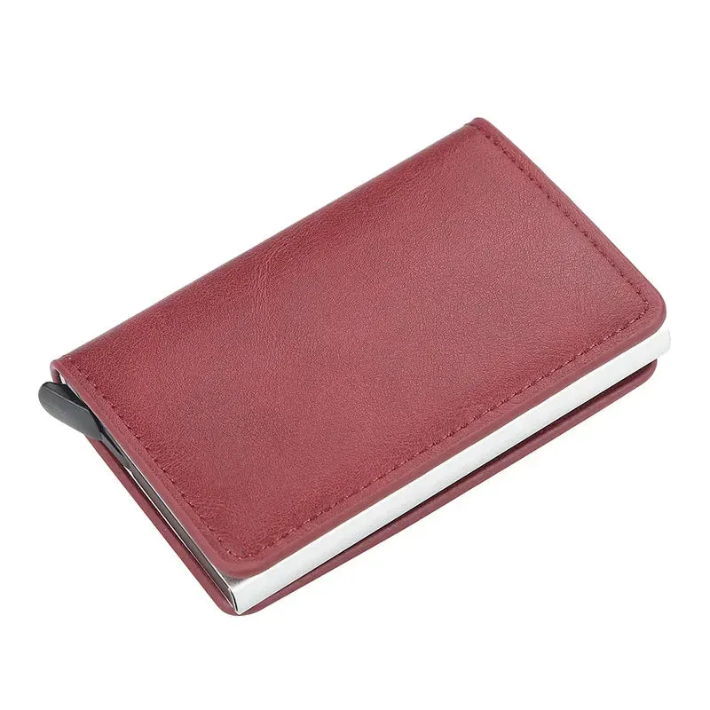 Leather Card Holder & Money Clip
