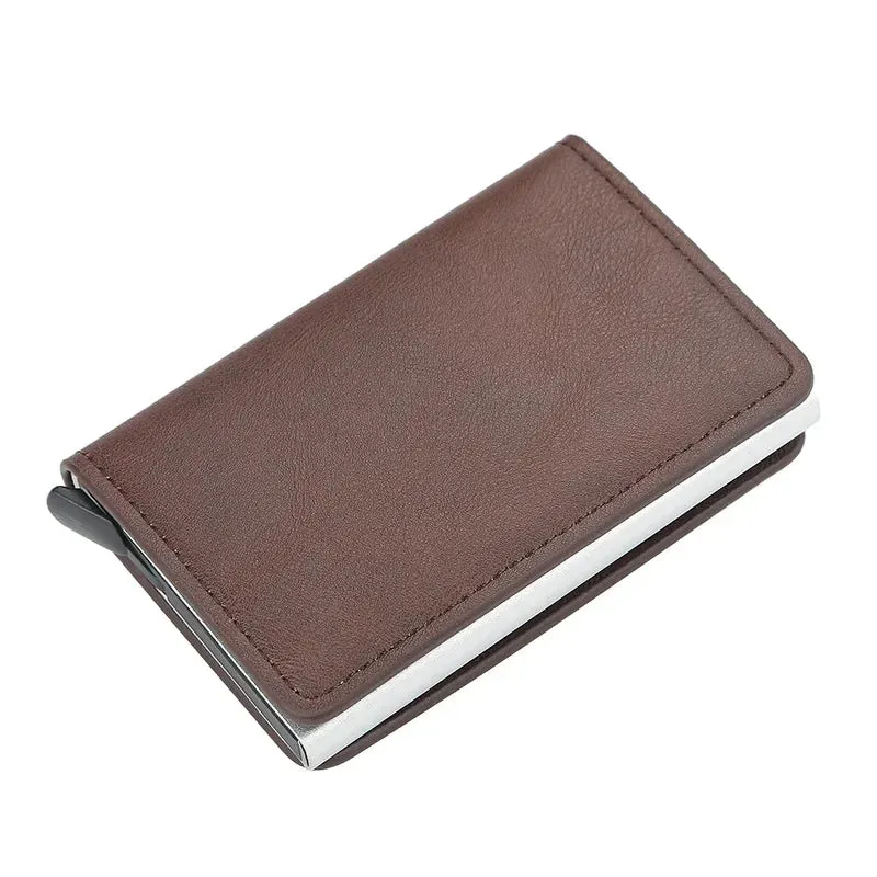 Leather Card Holder & Money Clip