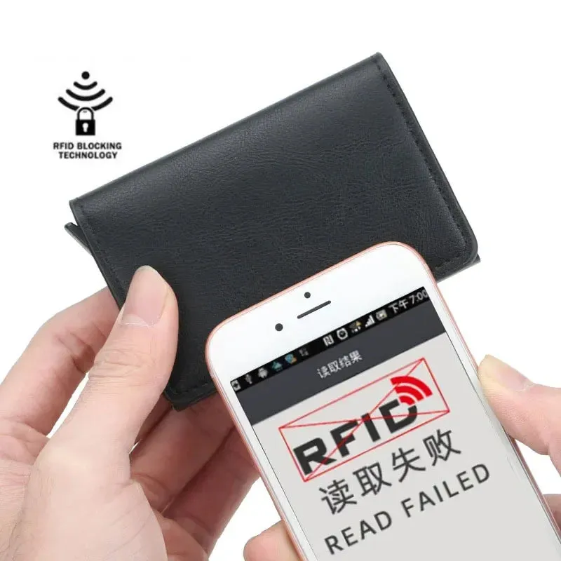 Leather Card Holder & Money Clip