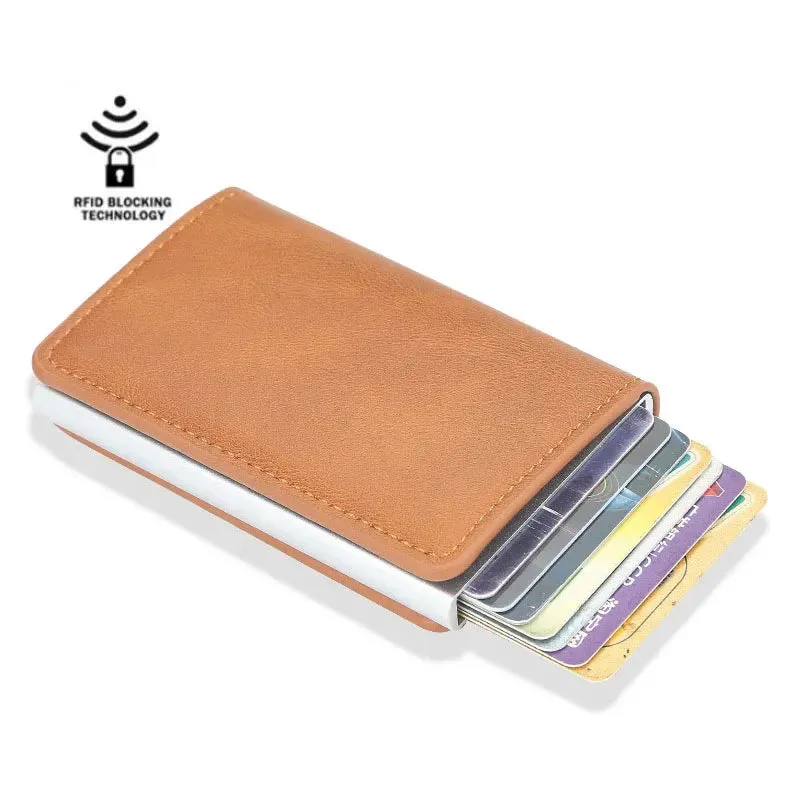 Leather Card Holder & Money Clip