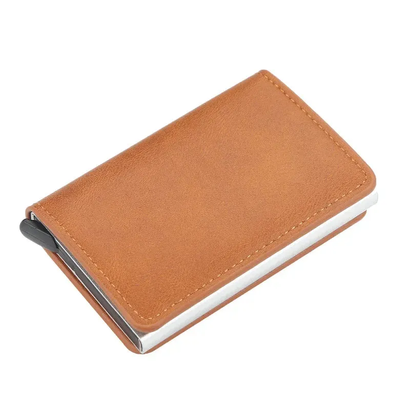 Leather Card Holder & Money Clip