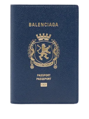 Leather passport case