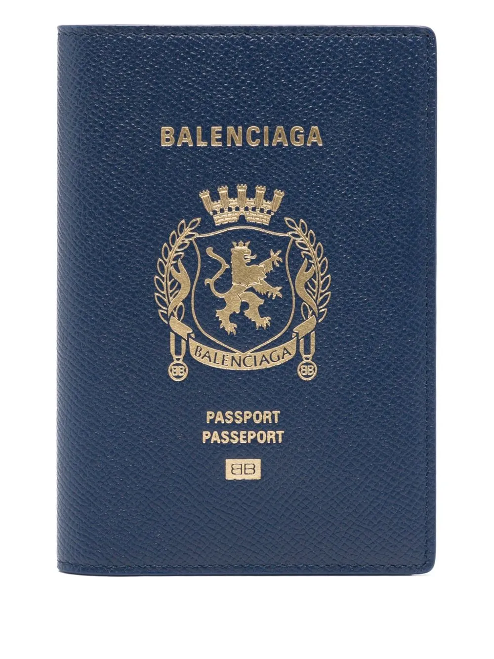 Leather passport case