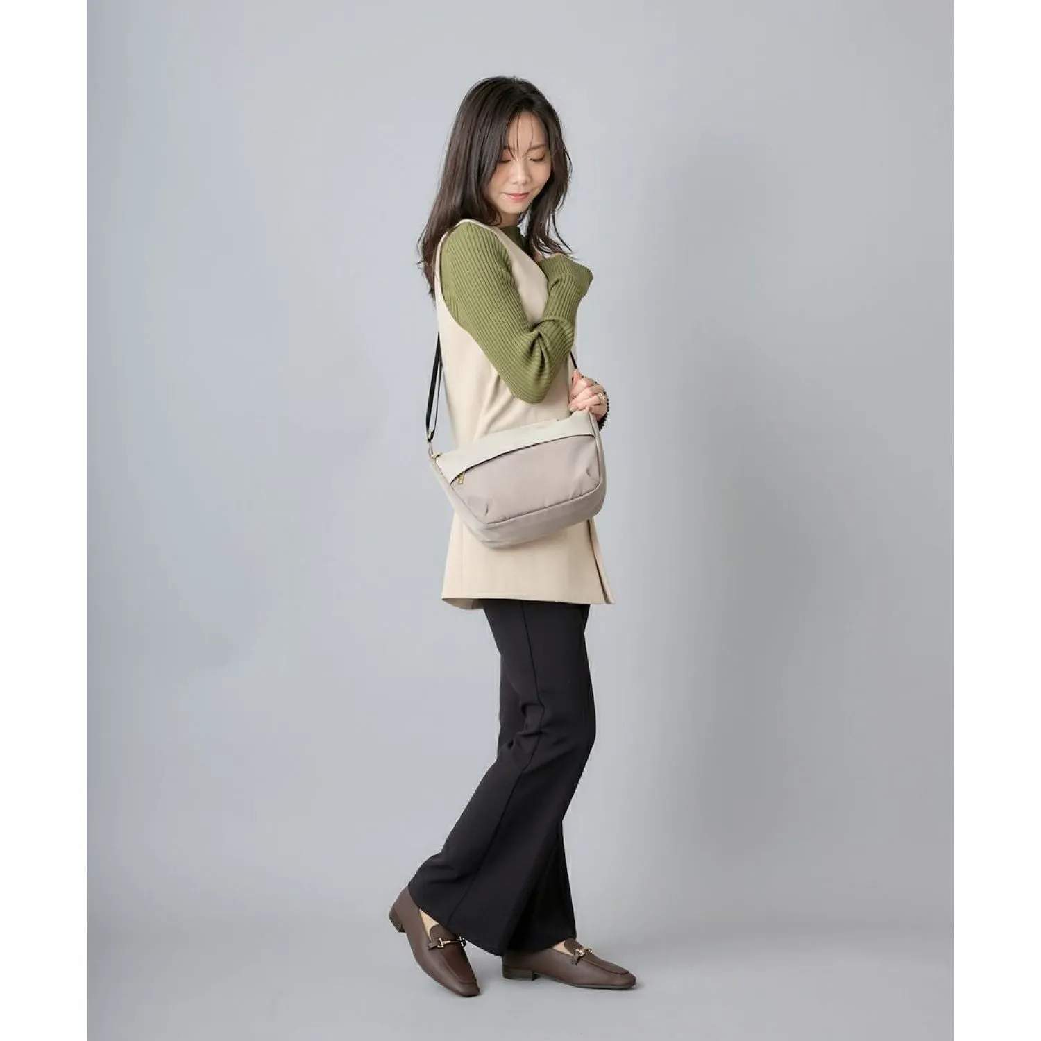 Legato Largo Polyester x Pu Mini Shoulder Bag
