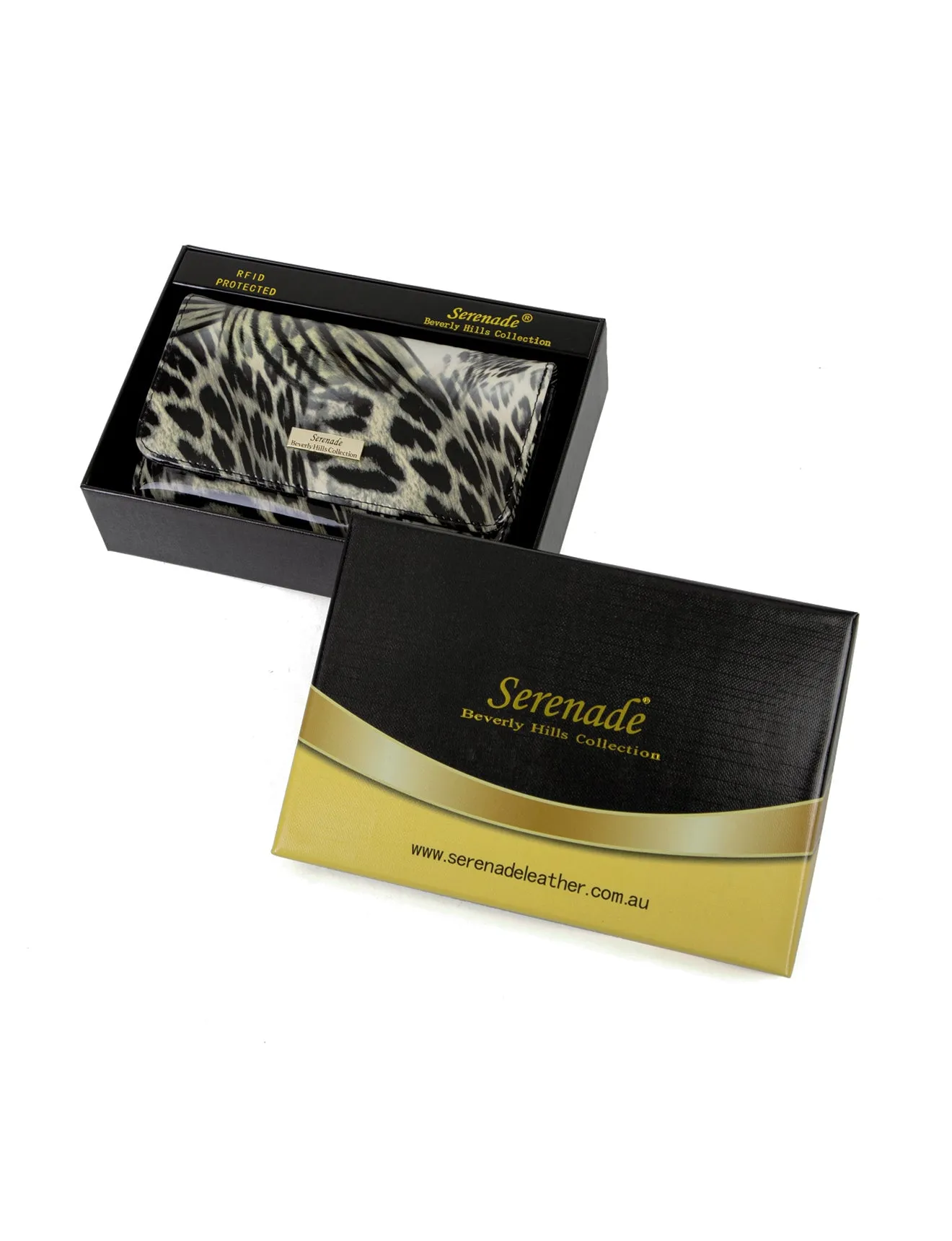 LEONA MED LEATHER RFID WALLET