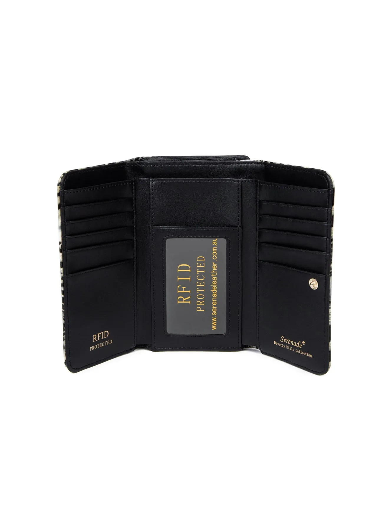 LEONA MED LEATHER RFID WALLET