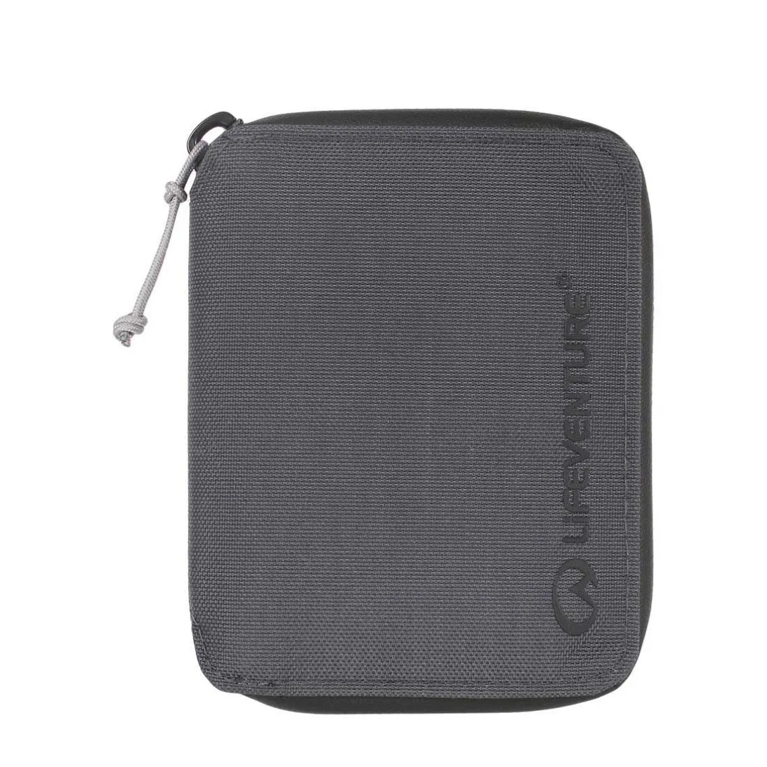 Lifeventure - RFiD Bi-Fold Wallet - Recycled - Grey