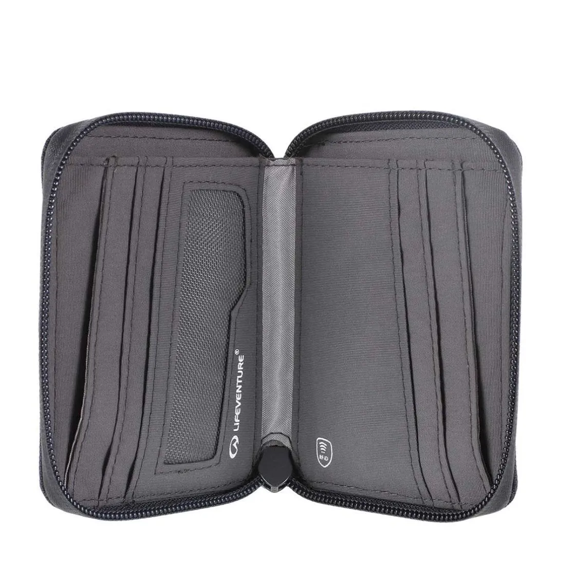 Lifeventure - RFiD Bi-Fold Wallet - Recycled - Grey