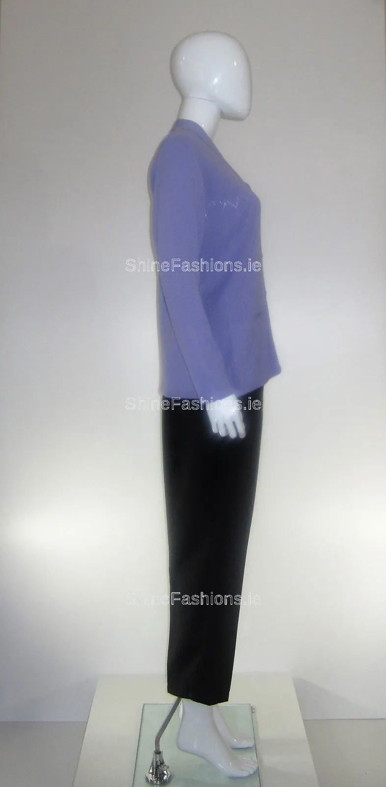 Lilac Two Pocket Cardigan