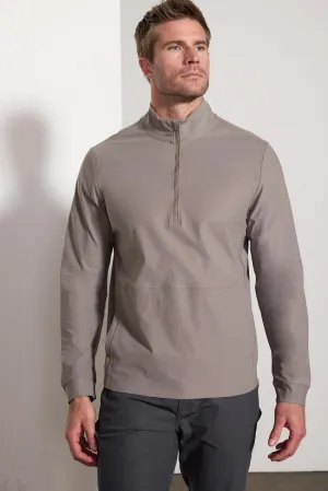 Limitless 1/2 Zip Pullover - Mushroom