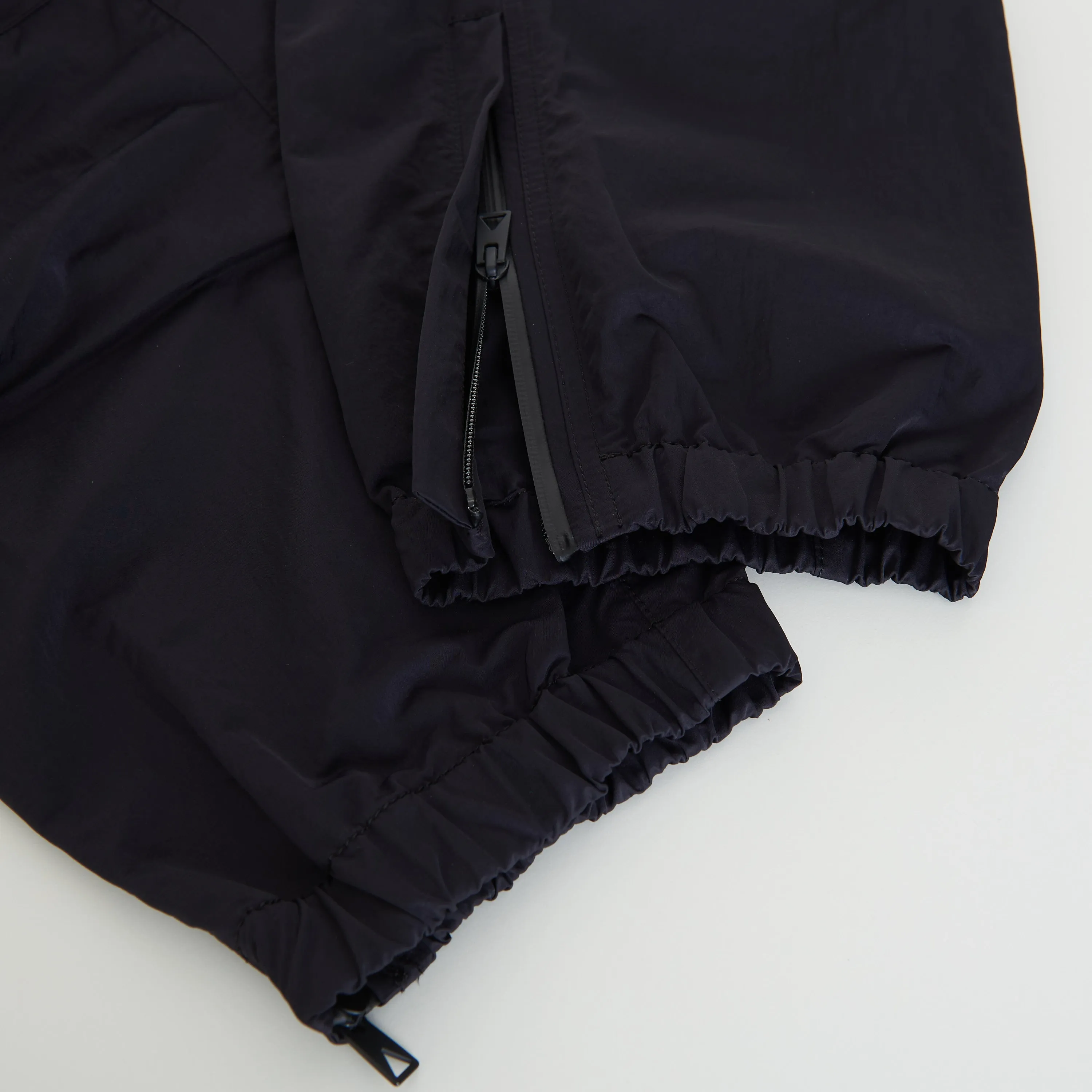 Logo Detailed Joggers Pants In Black Tech Nylon