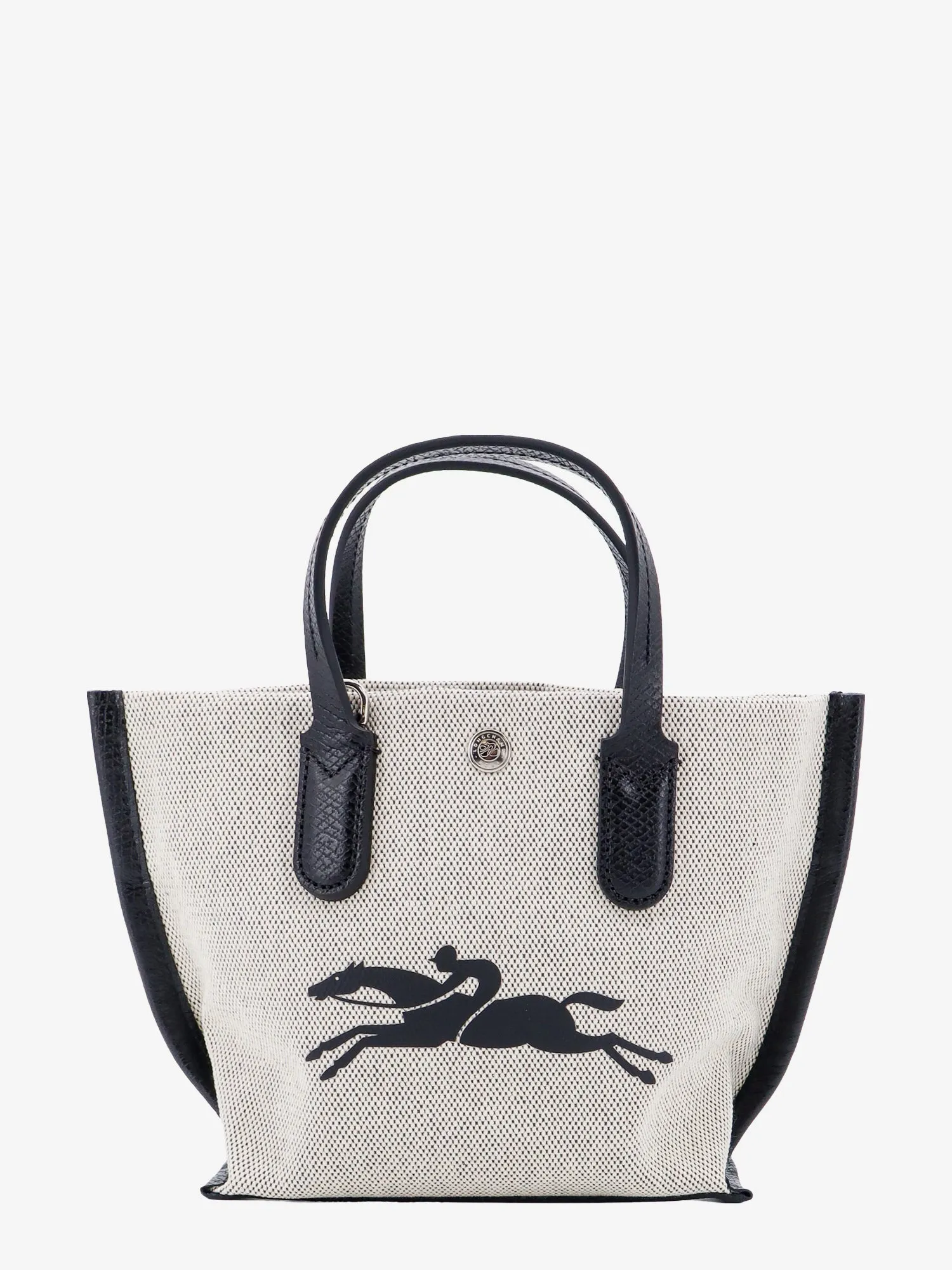 Longchamp Paris Essential Canvas Handbag With Logo Print