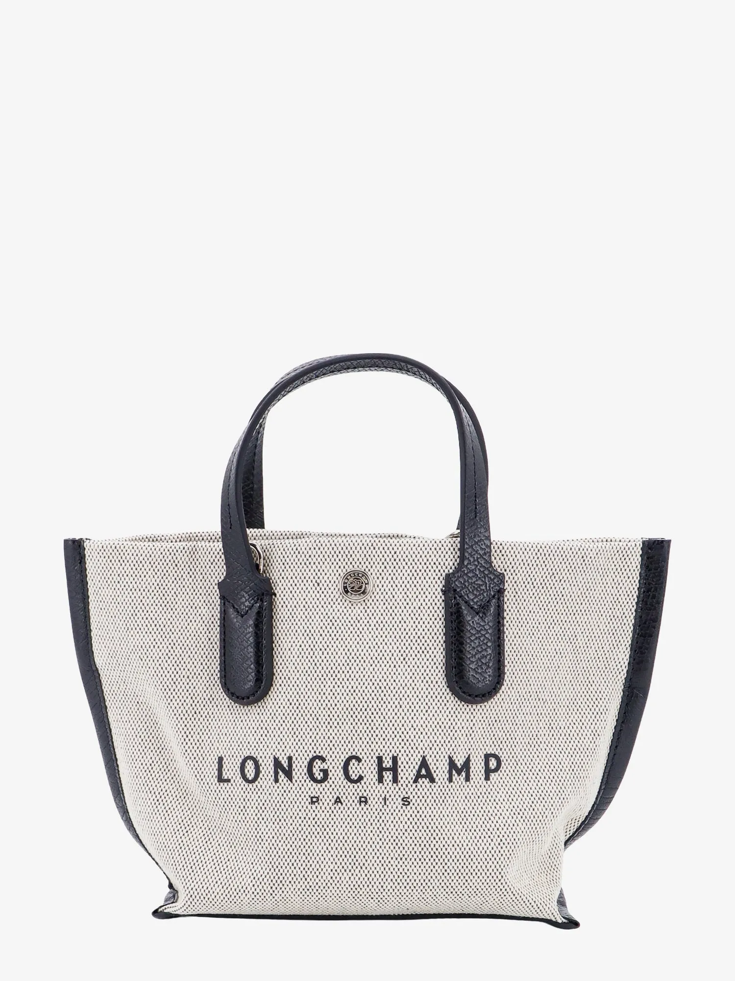 Longchamp Paris Essential Canvas Handbag With Logo Print
