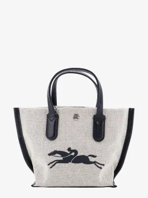 Longchamp Paris Essential Canvas Handbag With Logo Print