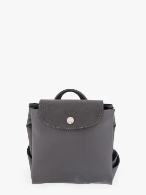 Longchamp Paris Recycled Nylon Backpack With Embroidered Logo