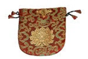 Lotus Mala Bag, Red