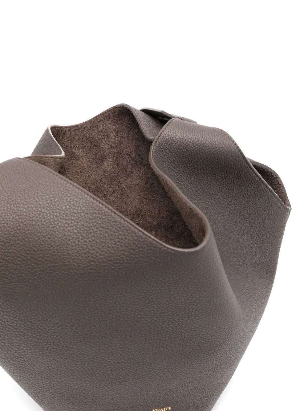 Lotus small leather tote