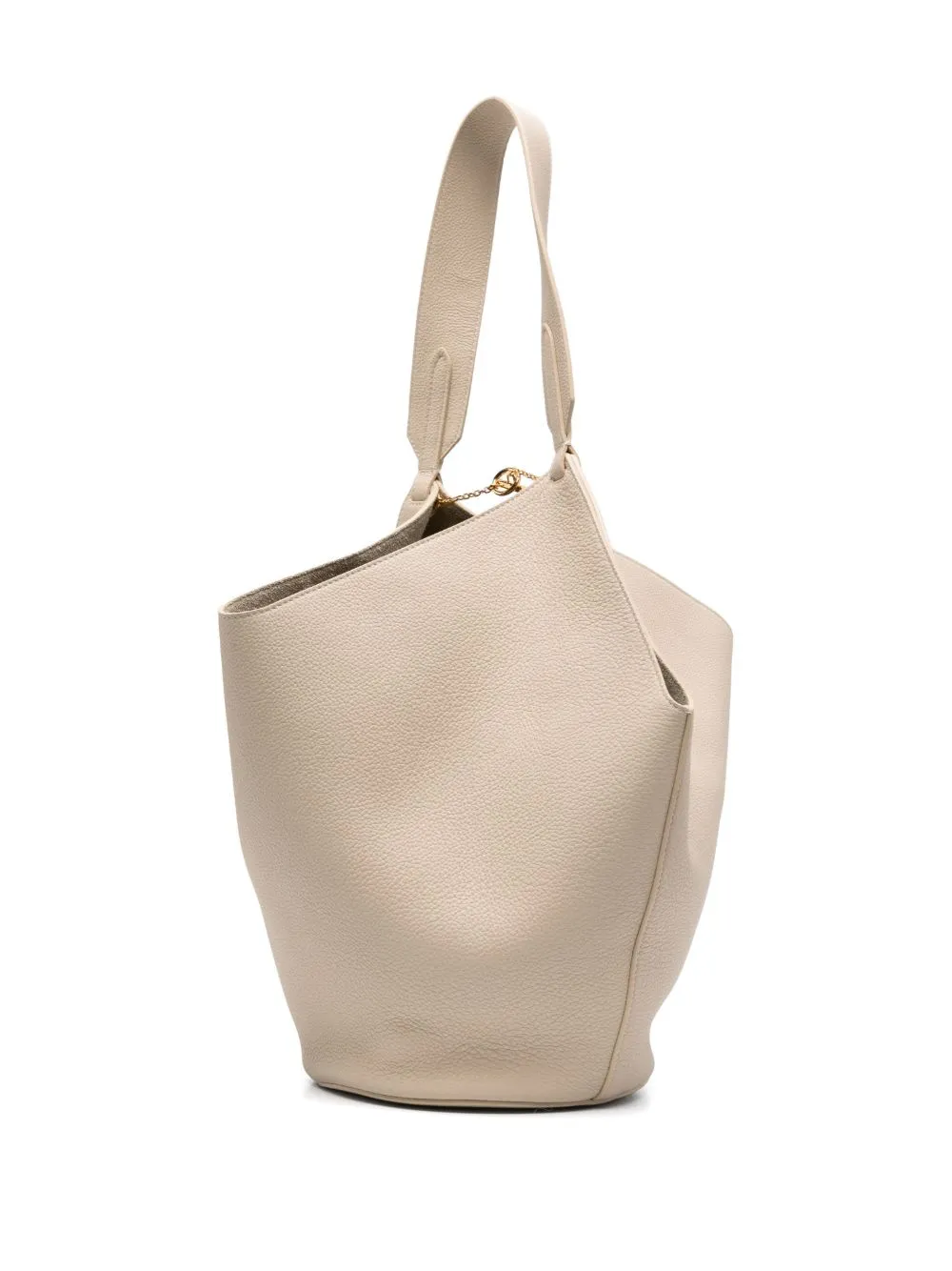 Lotus small leather tote