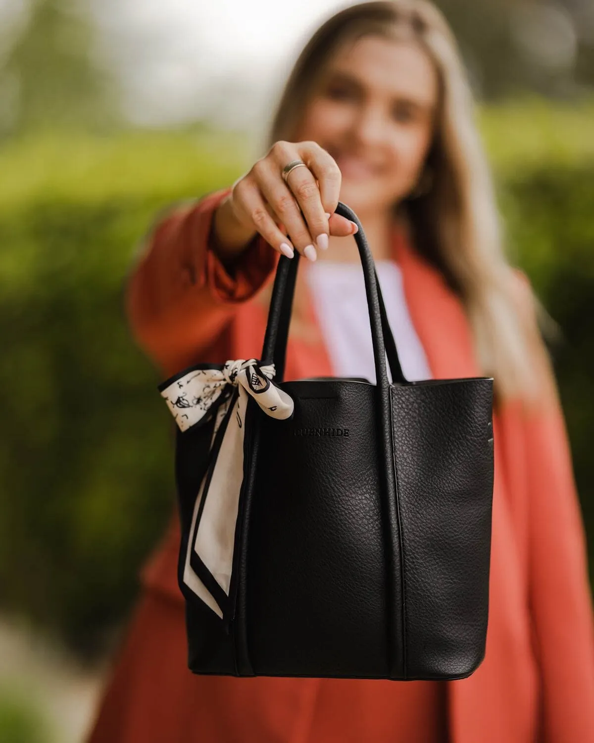 LOUENHIDE Baby Panama Mini Tote Bag - Black