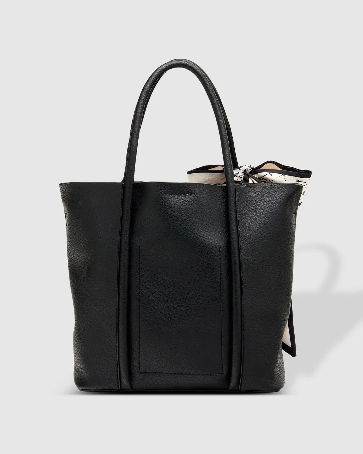 LOUENHIDE Baby Panama Mini Tote Bag - Black