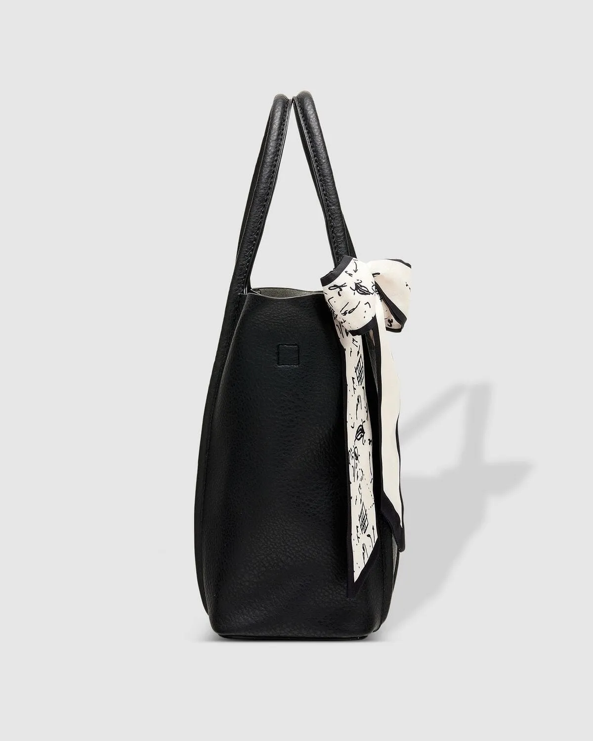 LOUENHIDE Baby Panama Mini Tote Bag - Black