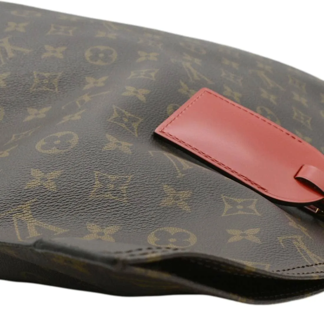 LOUIS VUITTON All-In MM Monogram Canvas Shoulder Bag Brown