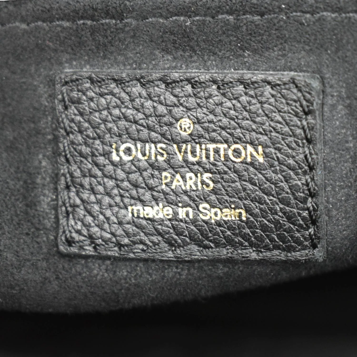 LOUIS VUITTON Beaumarchais Damier Ebene Shoulder Bag Brown