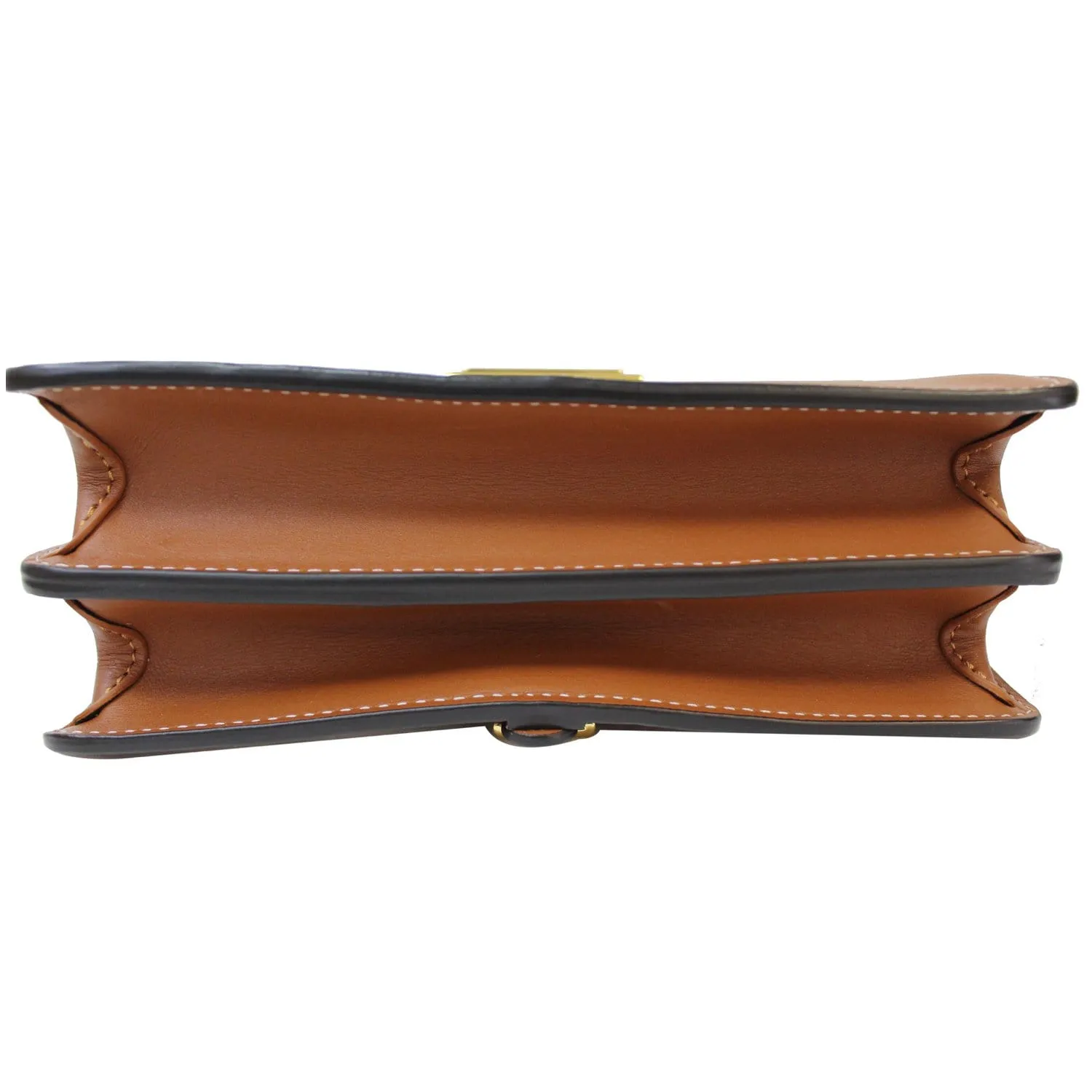 LOUIS VUITTON Biface Calfskin Monogram Canvas Shoulder Bag Brown