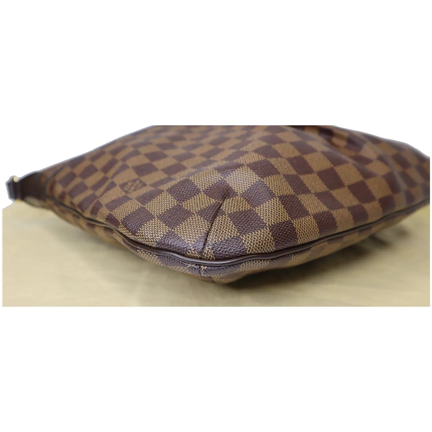 LOUIS VUITTON Bloomsbury GM Damier Ebene Shoulder Crossbody Bag Brown