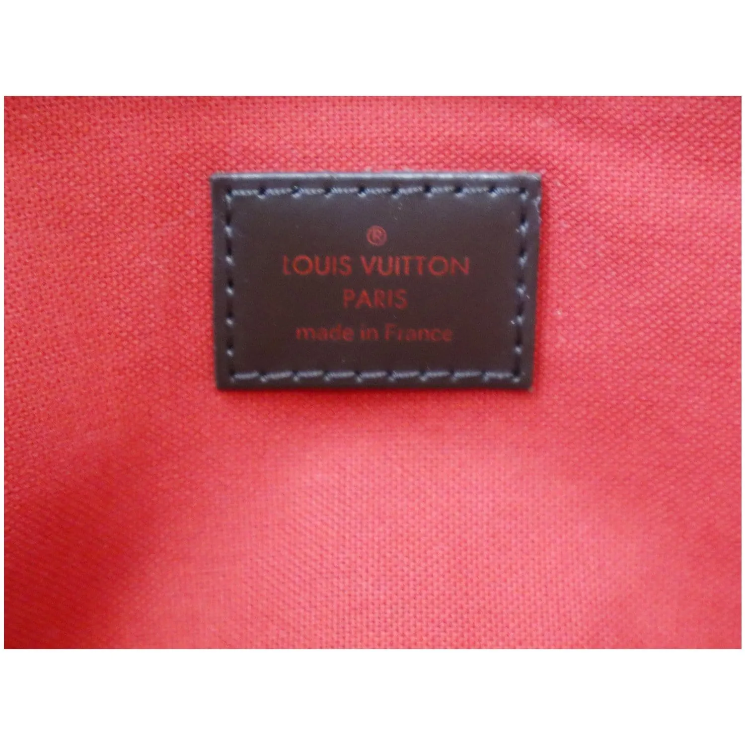 LOUIS VUITTON Bloomsbury GM Damier Ebene Shoulder Crossbody Bag Brown