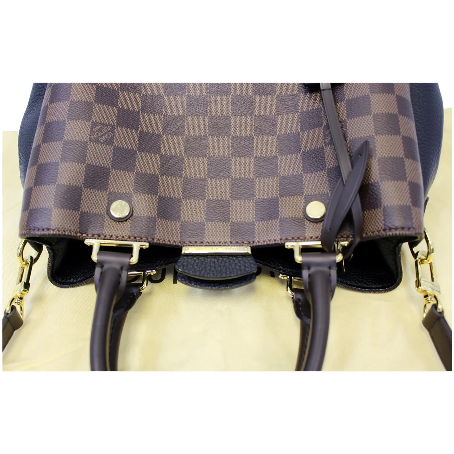 LOUIS VUITTON Brittany Damier Ebene Shoulder Bag