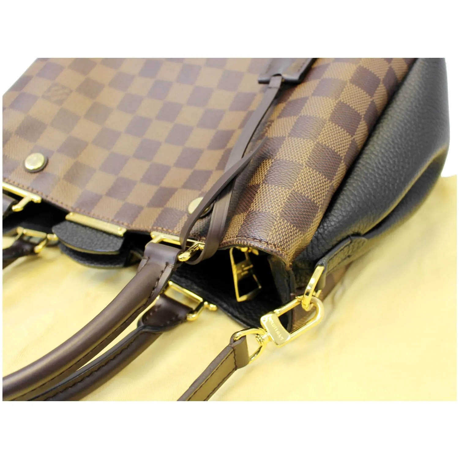 LOUIS VUITTON Brittany Damier Ebene Shoulder Bag