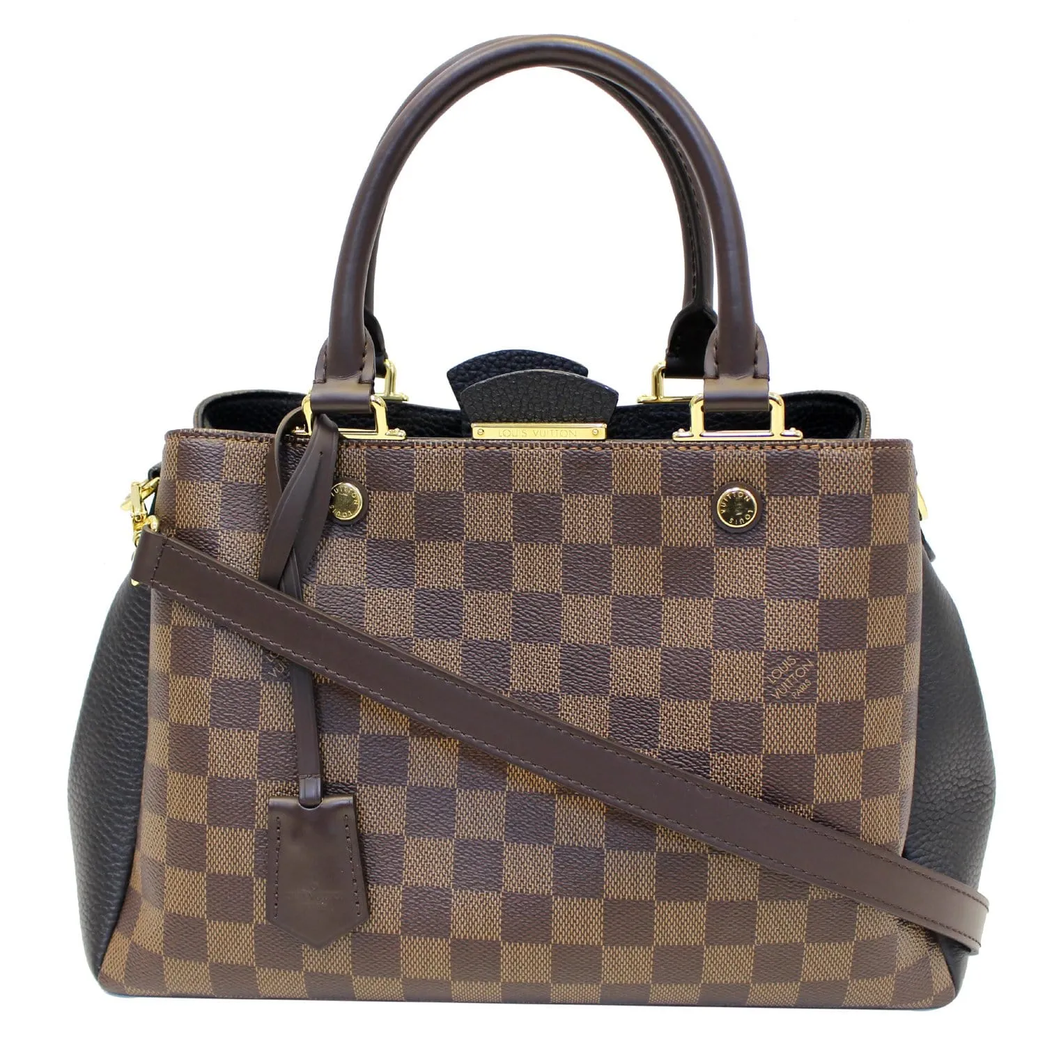LOUIS VUITTON Brittany Damier Ebene Shoulder Bag