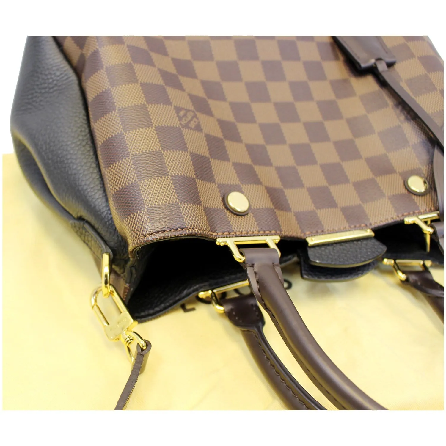 LOUIS VUITTON Brittany Damier Ebene Shoulder Bag