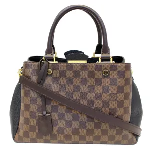 LOUIS VUITTON Brittany Damier Ebene Shoulder Bag