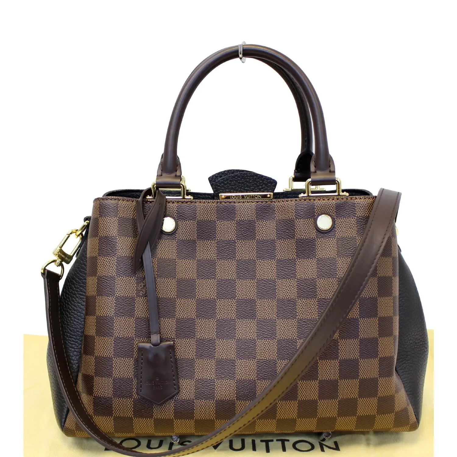 LOUIS VUITTON Brittany Damier Ebene Shoulder Bag